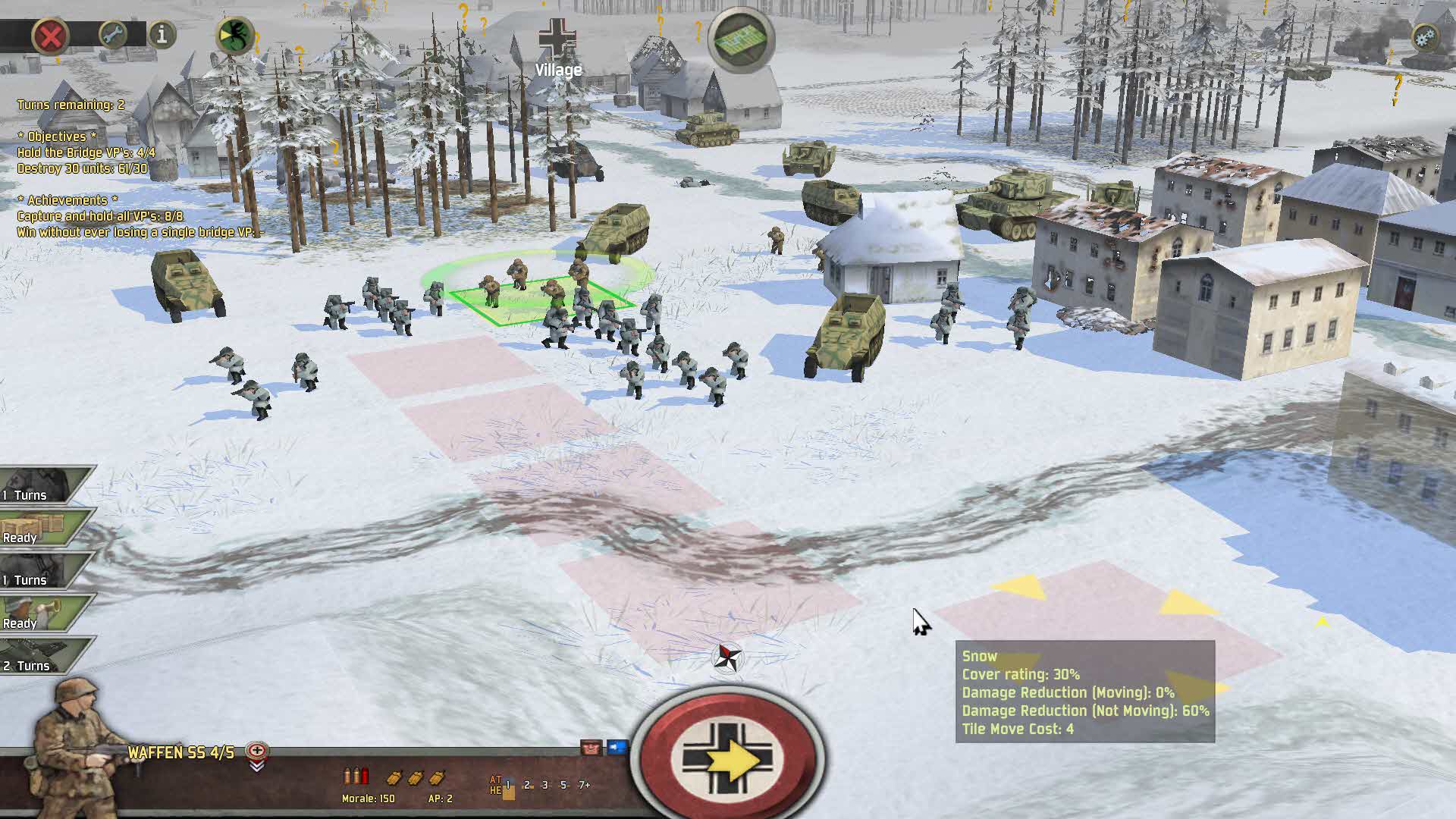 Waffen-SS Panzer Grenadiers during the Third Battle of Kharkov.