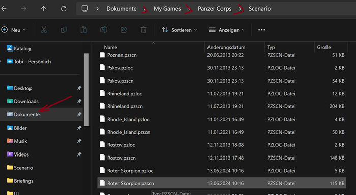 to add your file to CUsersApDocumentsMy GamesPanzer CorpsScenario !.png