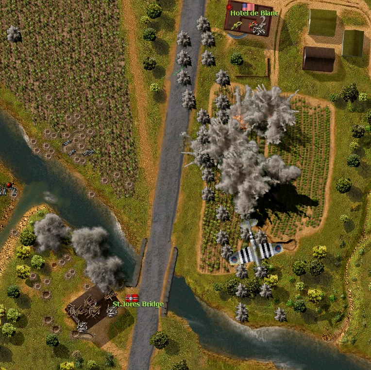 RAAF hurricane aimed at his weapon pit.jpg