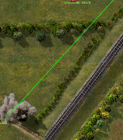 7 105mm sherman hammering a french tank from 350 metres away.jpg