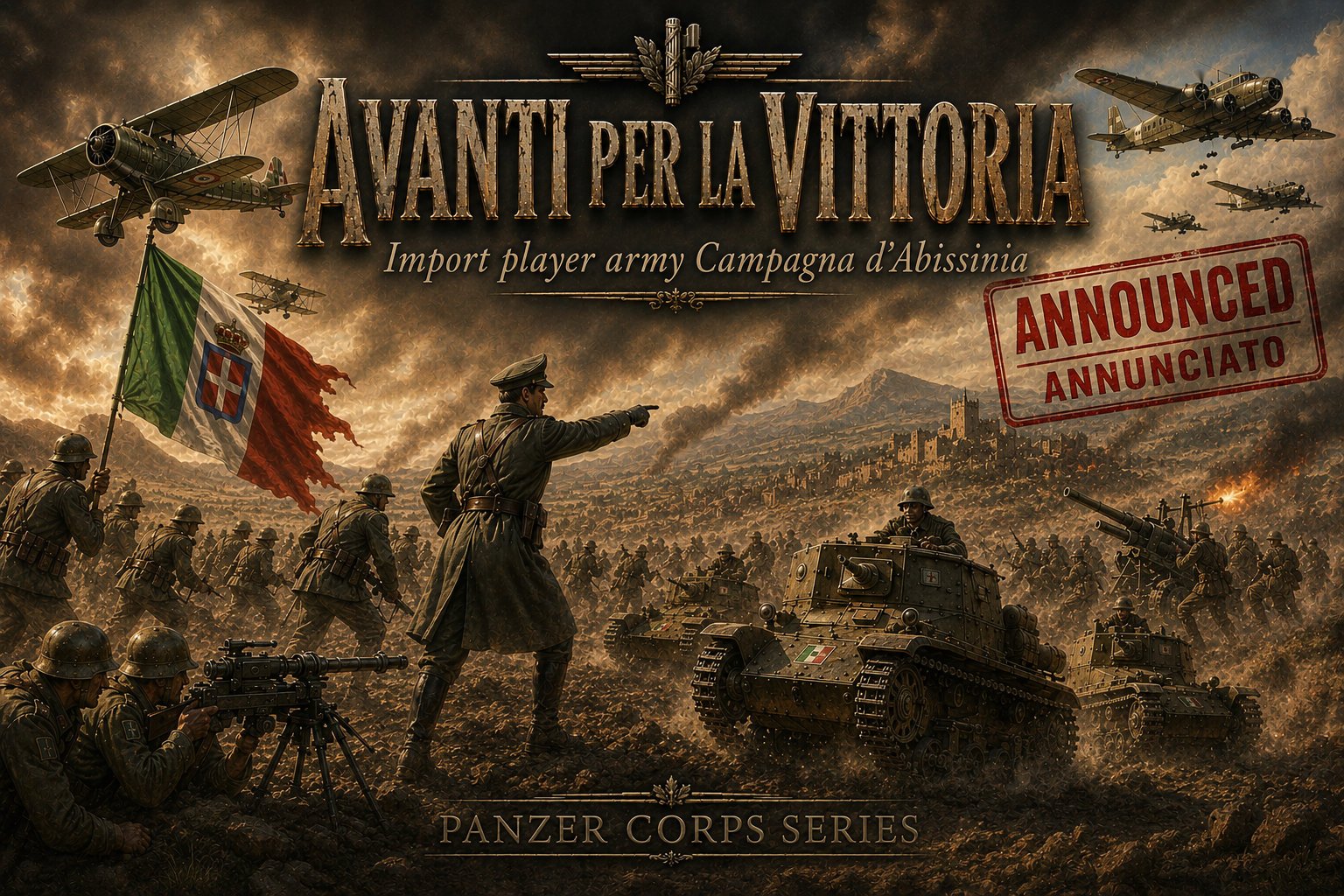 Avanti per la Vittoria announced.png