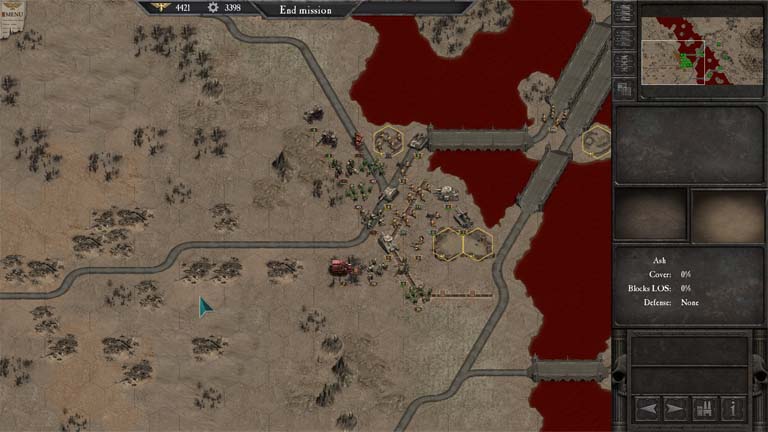 no Ork Units on the left side