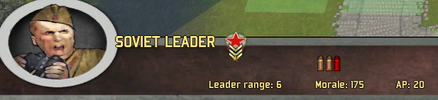 Leadership ranged showed in selected unit