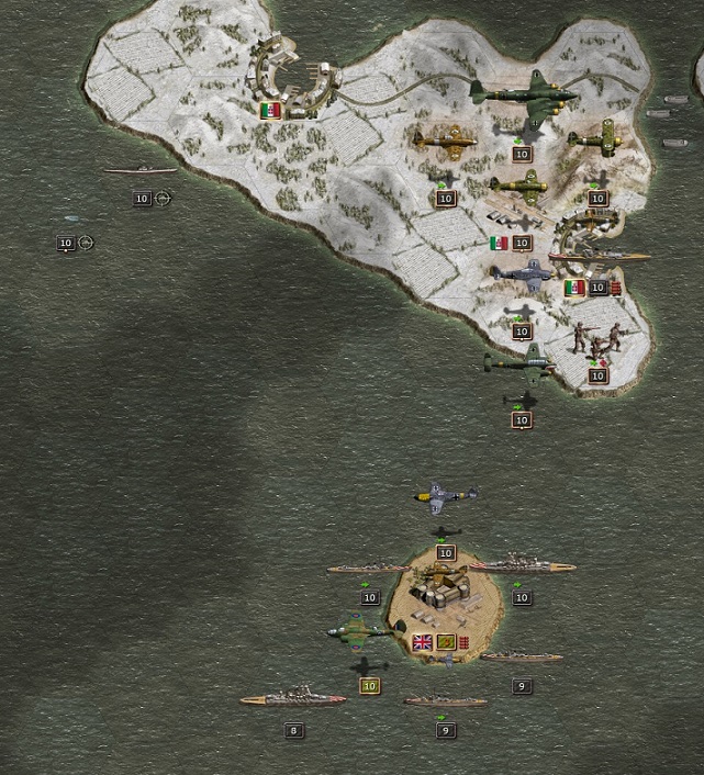 The fort of Malta is still resisting the bombardments from the air and from the Italian ships.