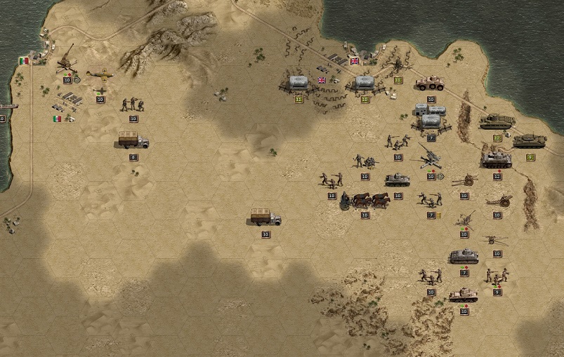 Continuous resupply for Rommel.