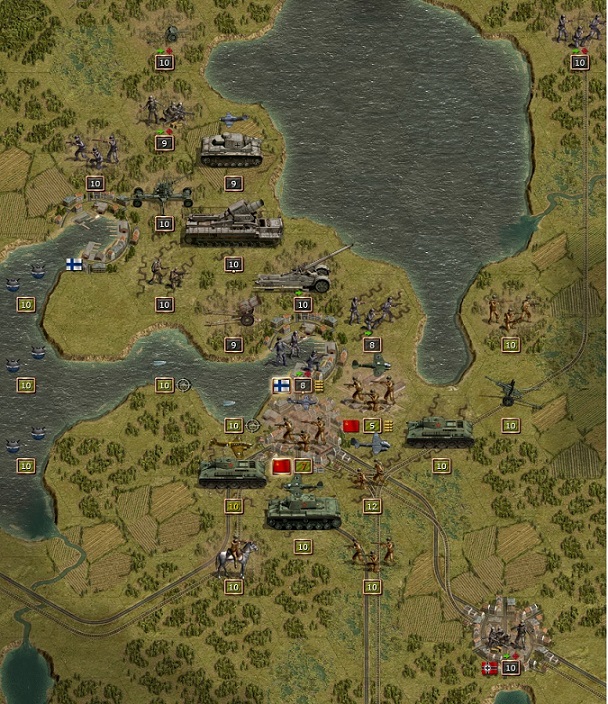 Leningrad, April 1944: Half of the work is done.