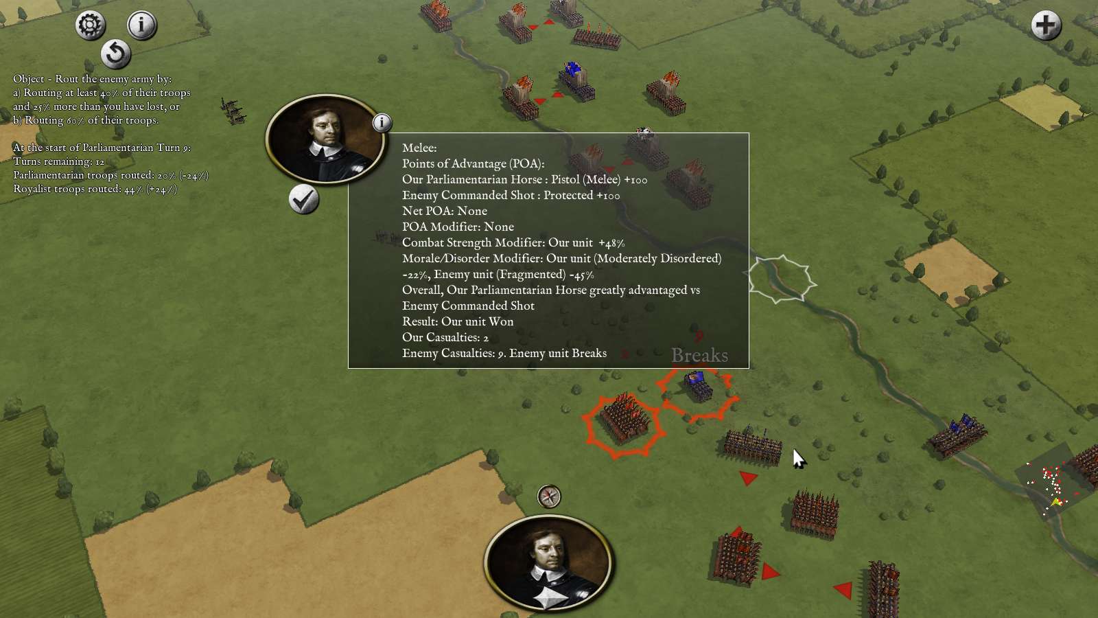 Fragmented Shot with +100 Protected POA