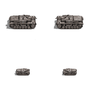 StuG III (Flamm) without barrel flame