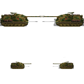 Variant with special camo and extra fuel tanks