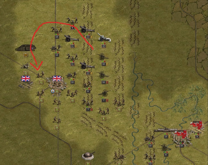 The battle of Arras
