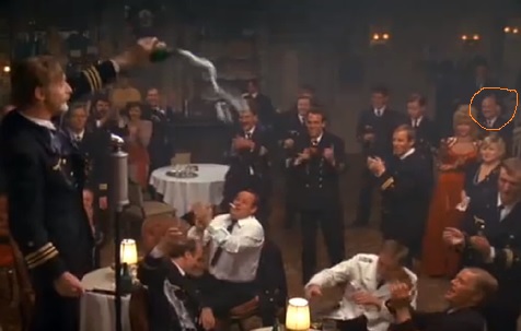 Reichsmarschall Friedrich von Straublitz-Lüttenrath (orange circle) is celebrating together with many of his officers from Heer, Luftwaffe and Marine the total victory in World War II.