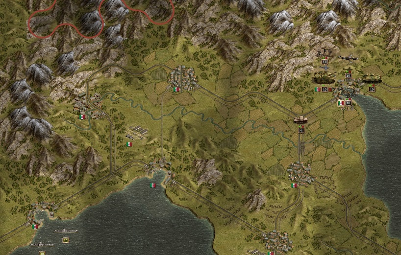 September 1944. Rome is lost. A new defense line is set up at Venice with new troops and the retreating troops from the south. In the meantime the Allied invasion of southern France started.