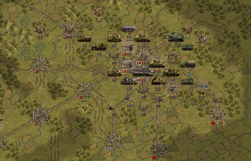 September 1944. Moscow was captured and the Axis troops slowly approach east against ongoing Russian counter attacks.