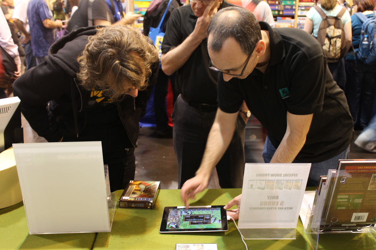 Legion iPad on display!