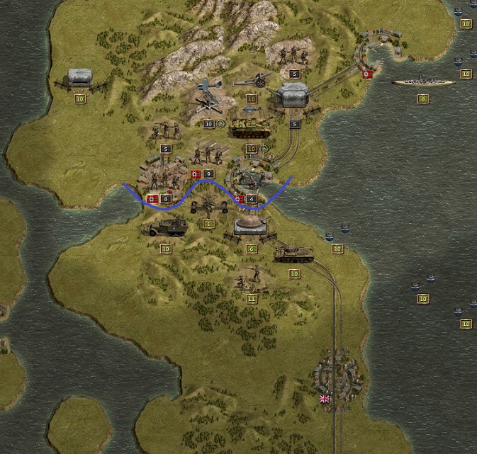 1944 June 22. Operation Seelöwe is finished and Scotland belongs to the Axis.