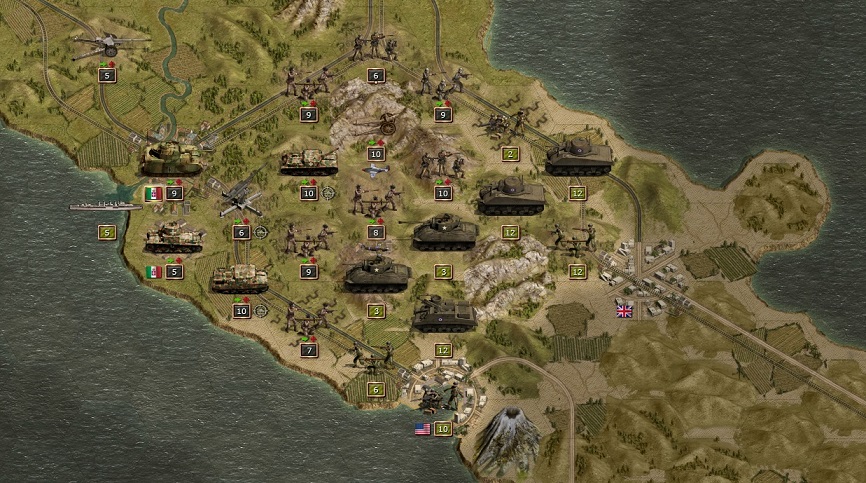 1945 June 17. Gustav defense line. No come through for the American tanks.