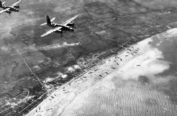 Marauder overflies Gold beach.jpg