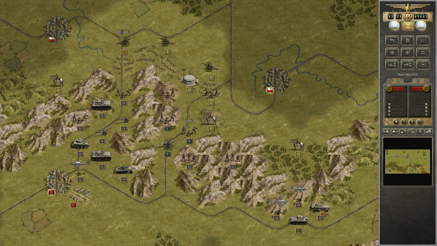Attacking Poland from the south<br />Germany and Slovakia vs Poland