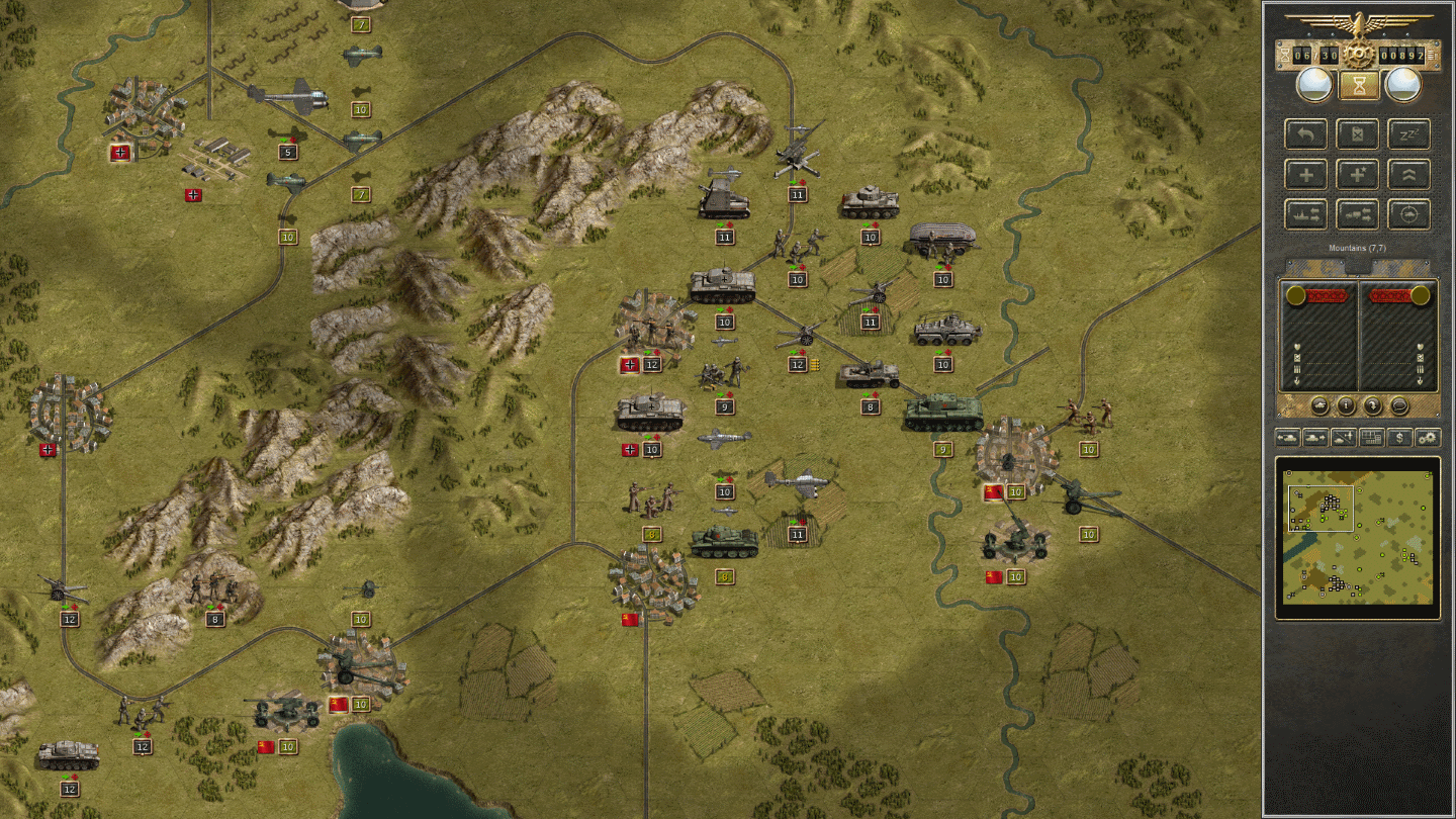 That KV-1 beast is not so easy to deal with, despite the river.