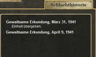 battle history