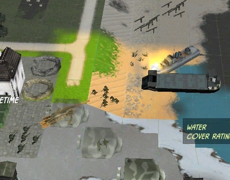 my beached destroyer gave suppressing fire as my commandos assaulted coastal gun...