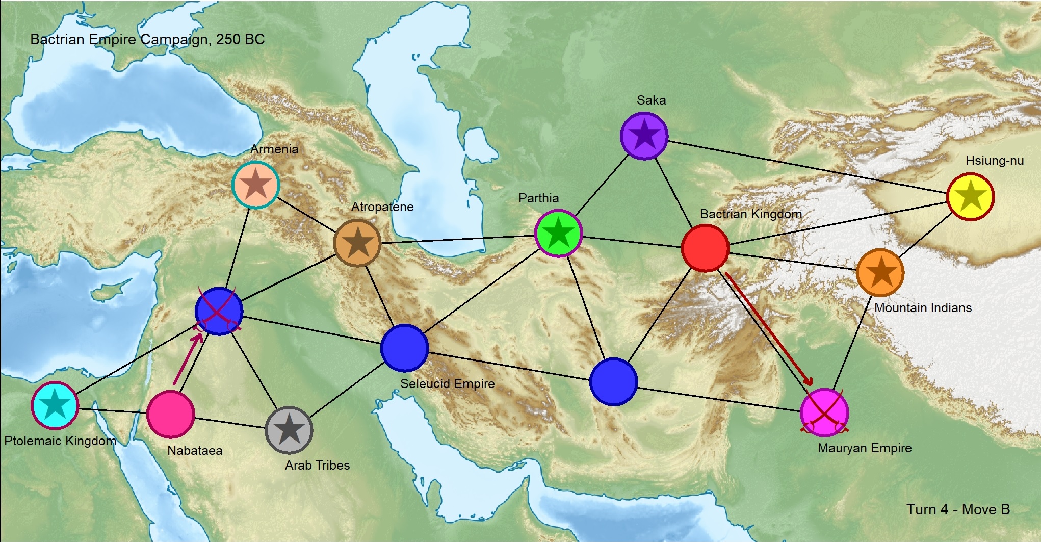 Turn 4 - Hsiung-nu to Move