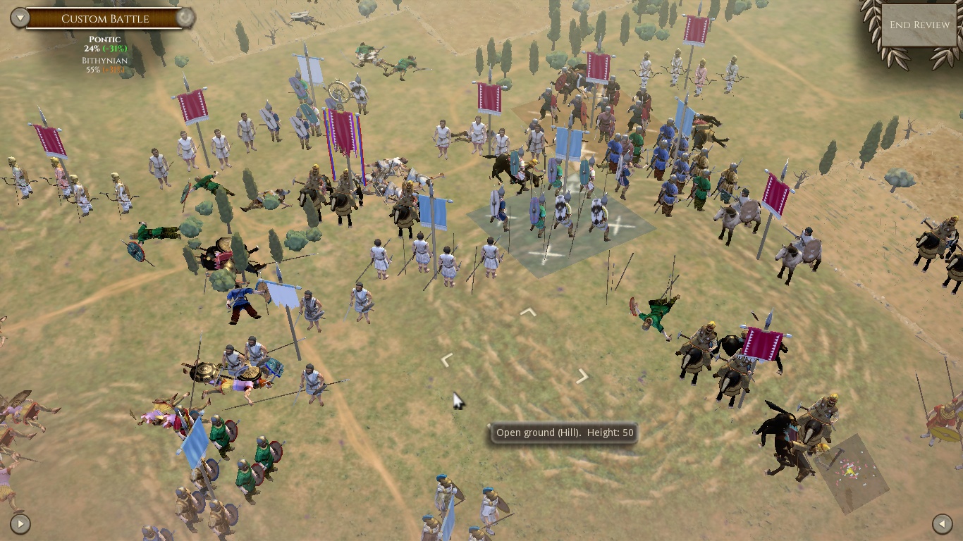 Closeup of the Bithynian last stand