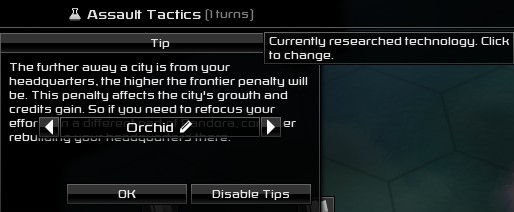 Tooltip covered by city name