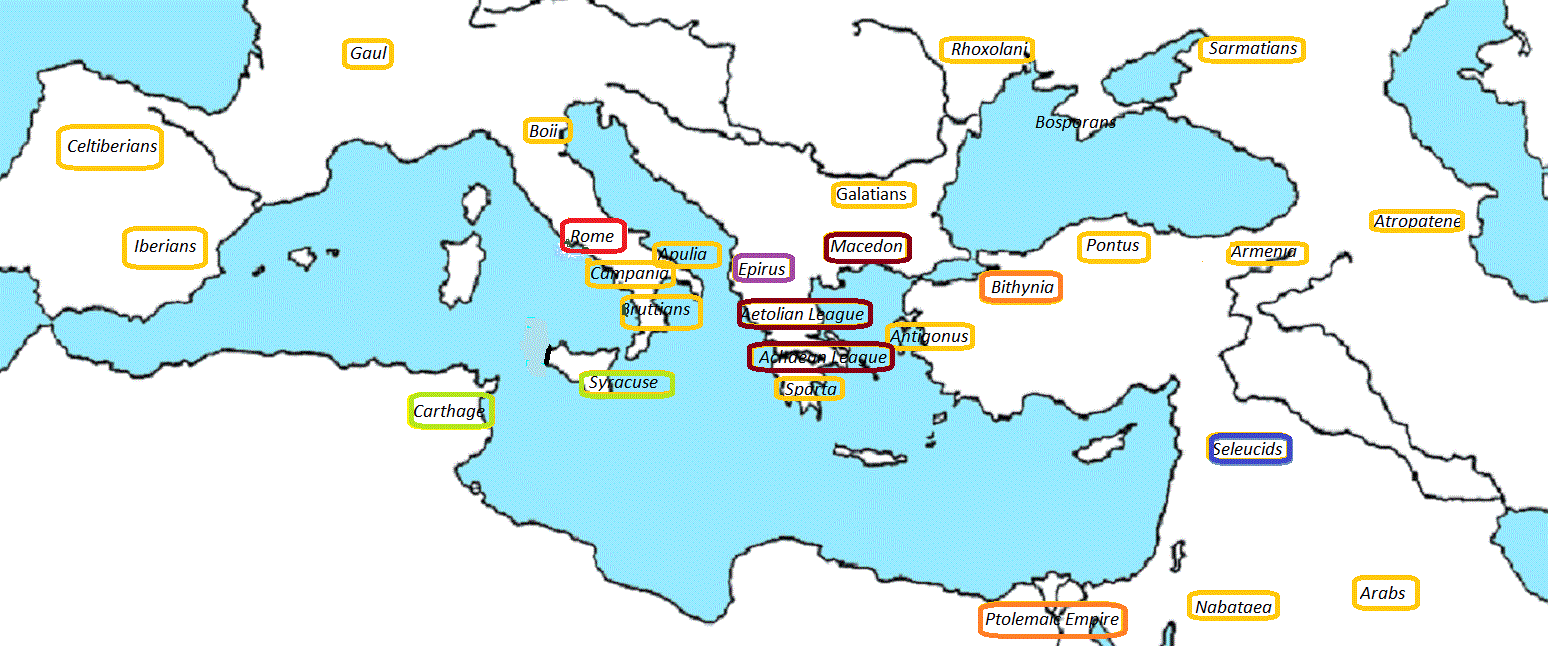 Hellenistic Campaign 280 B.C. Map 6 277BC.gif
