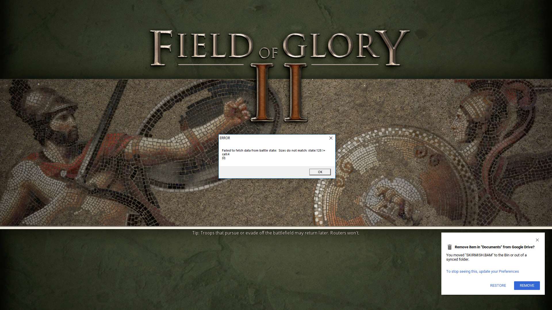 1st Error