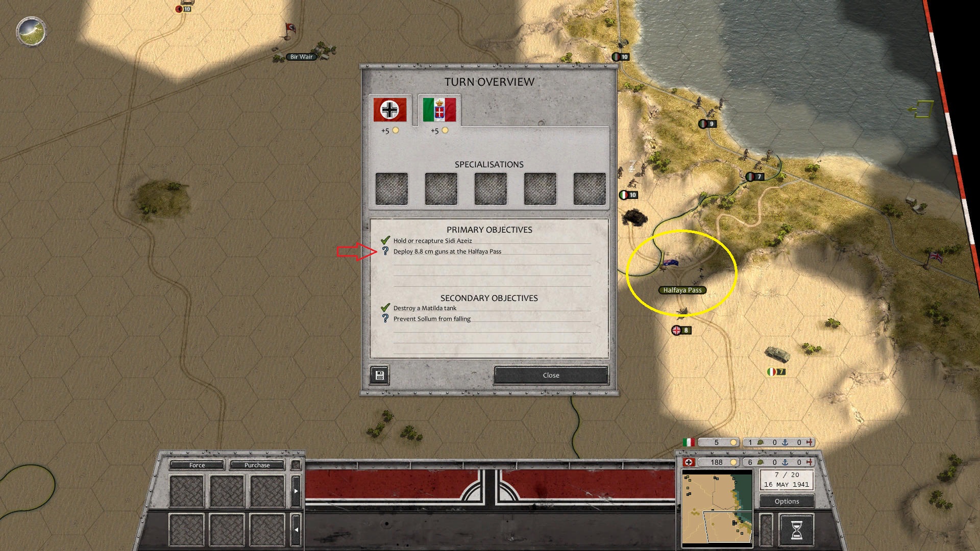 Just click on the &quot;?&quot;...