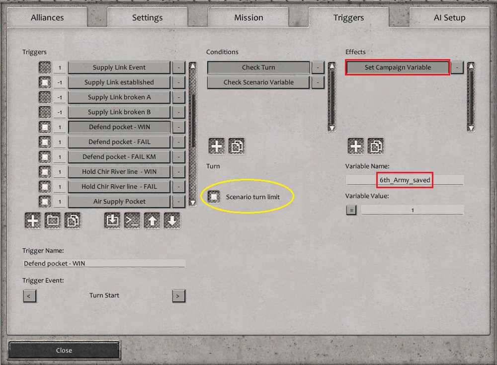 The only trigger activating the campaign reward