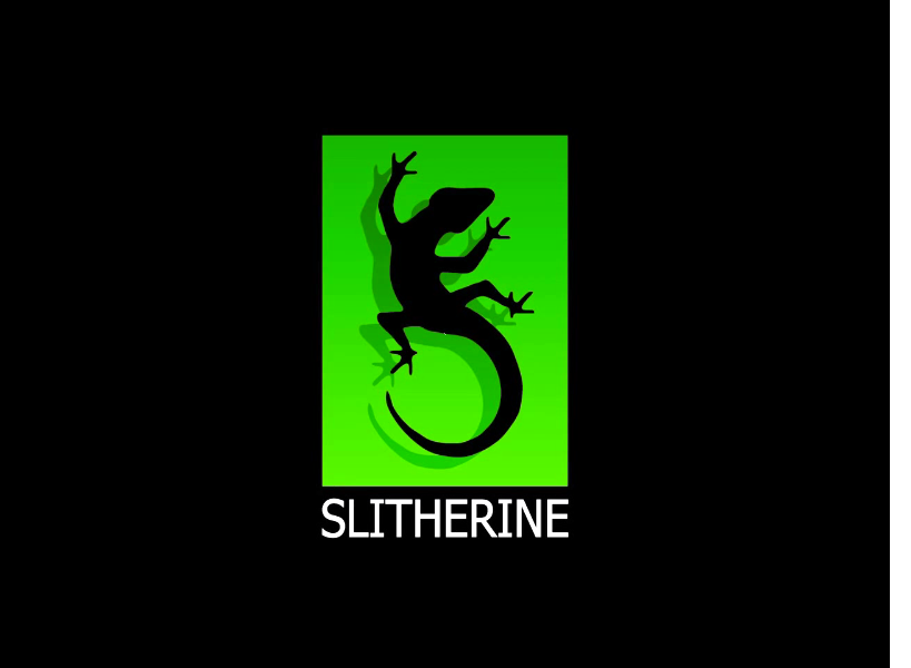 In the lower portion of the Slitherine logo.