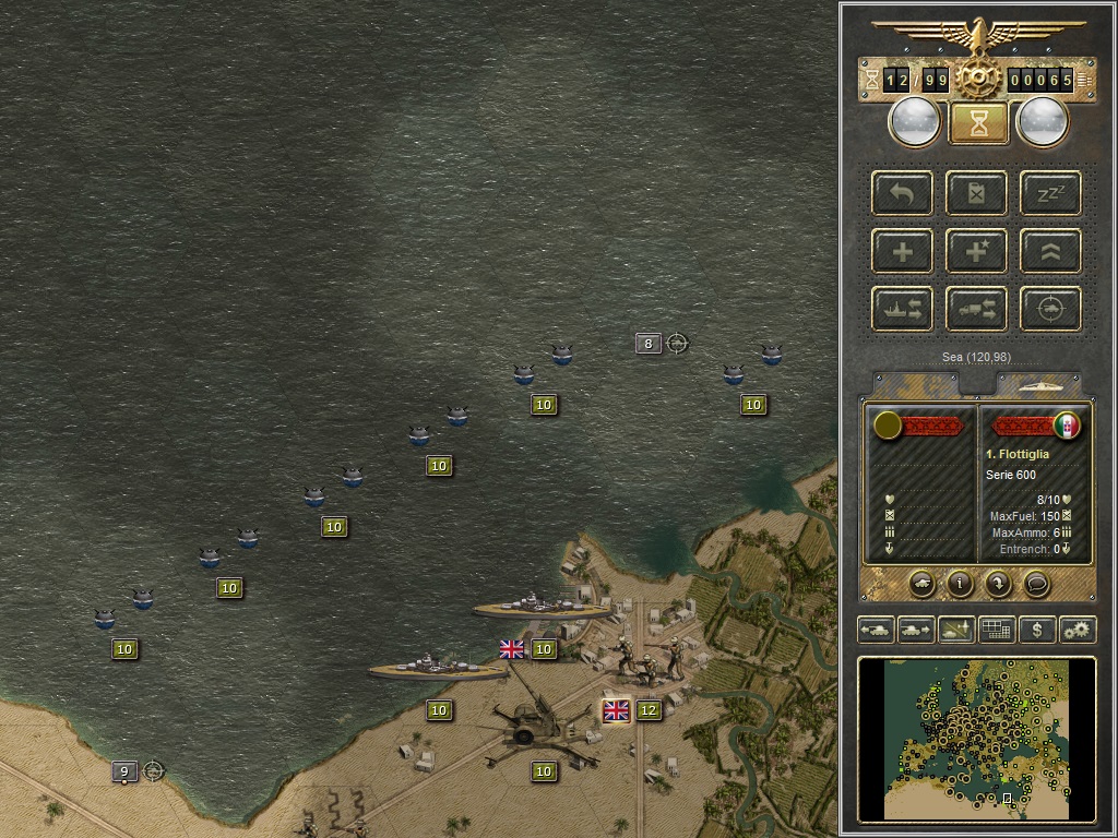 Turn 11_Decima MAS start to attack battleships in Alexnadria Harbour.jpg
