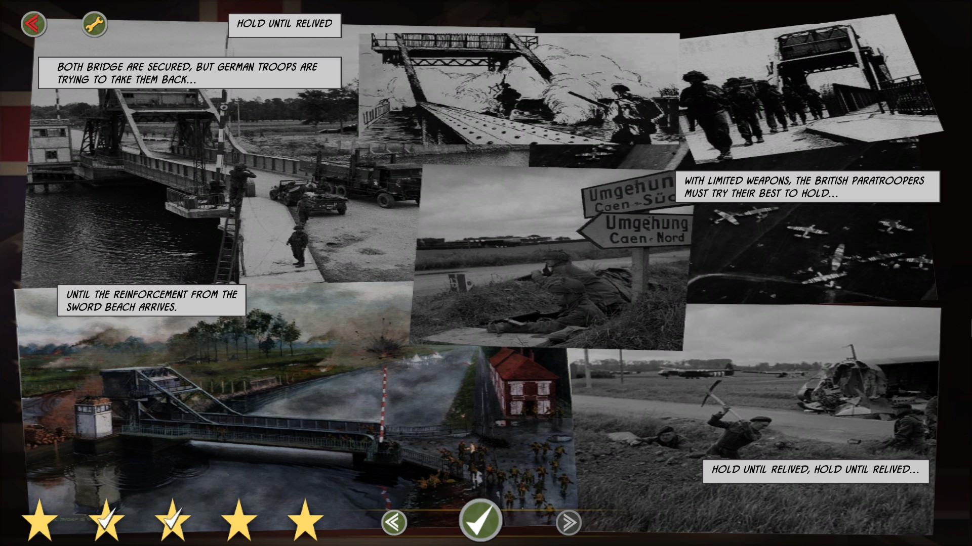 Defend Pegasus Bridge and Horsa Bridge Mission