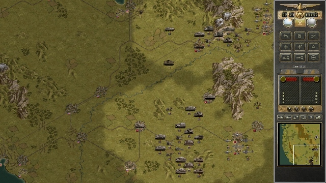 Forces at start of turn two