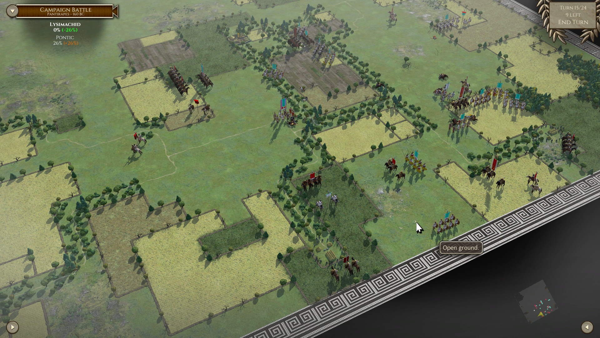 Picture 2, the cavalry are doing well