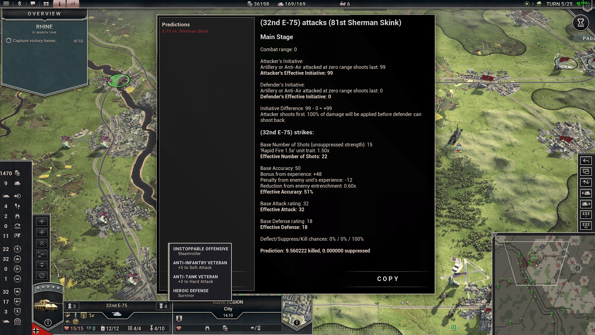 Combat log.