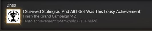 Stalingrad achievment