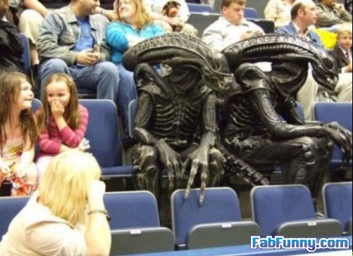 Some fans traveled a very long way to attend the games
