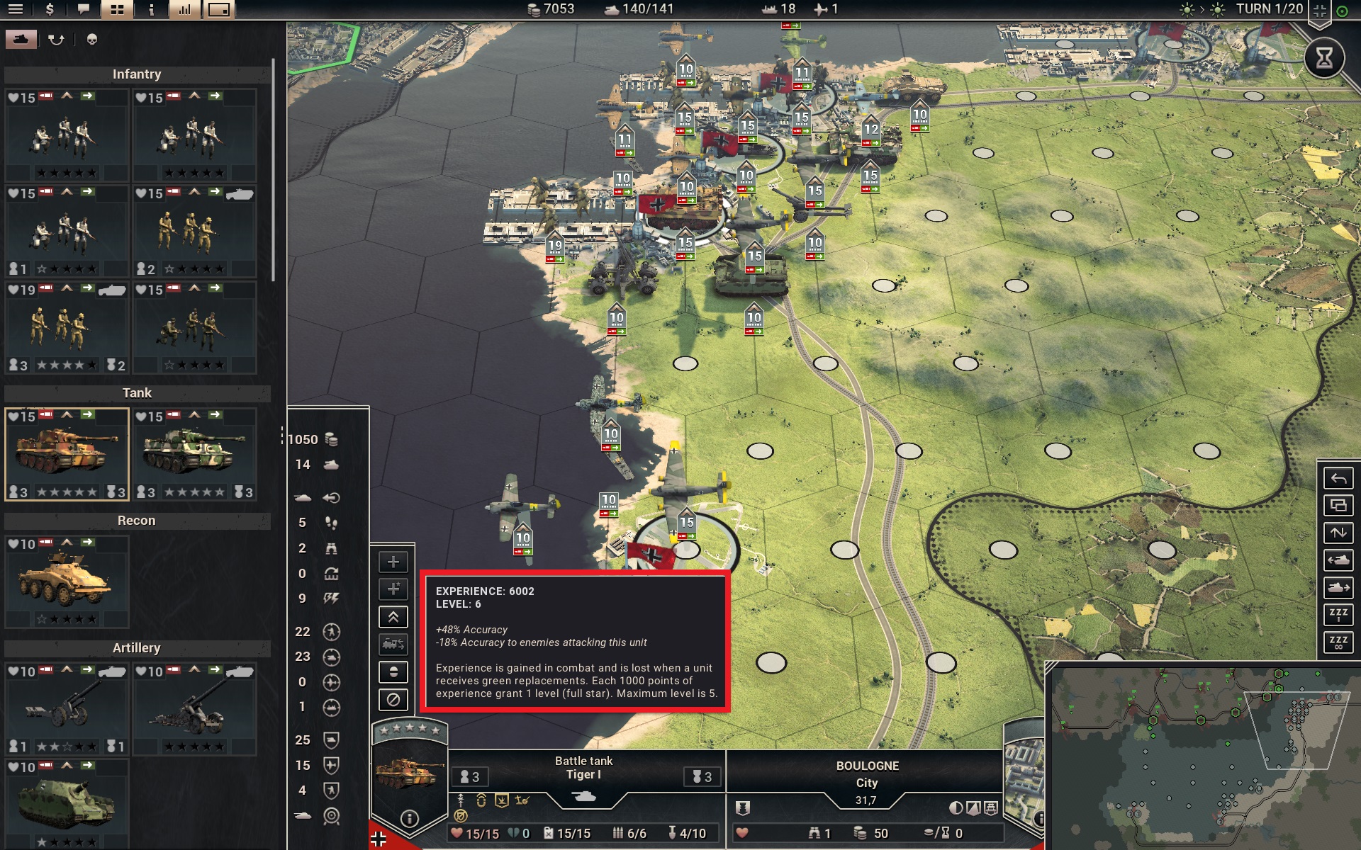 Experience Bug