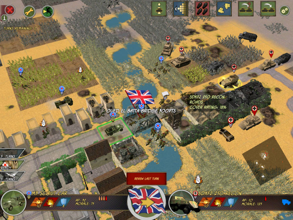 As you can see my M3 still has 3 shots left, so it got its Elite promotion as a reaction shot on German final turn.