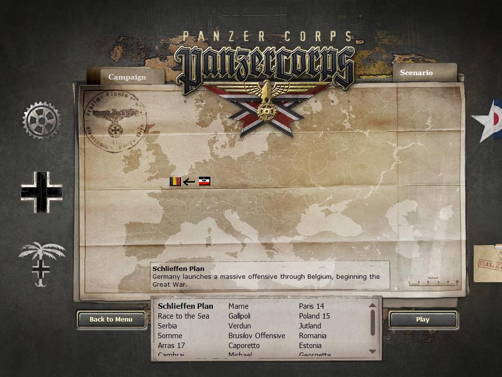 Scenario Screen