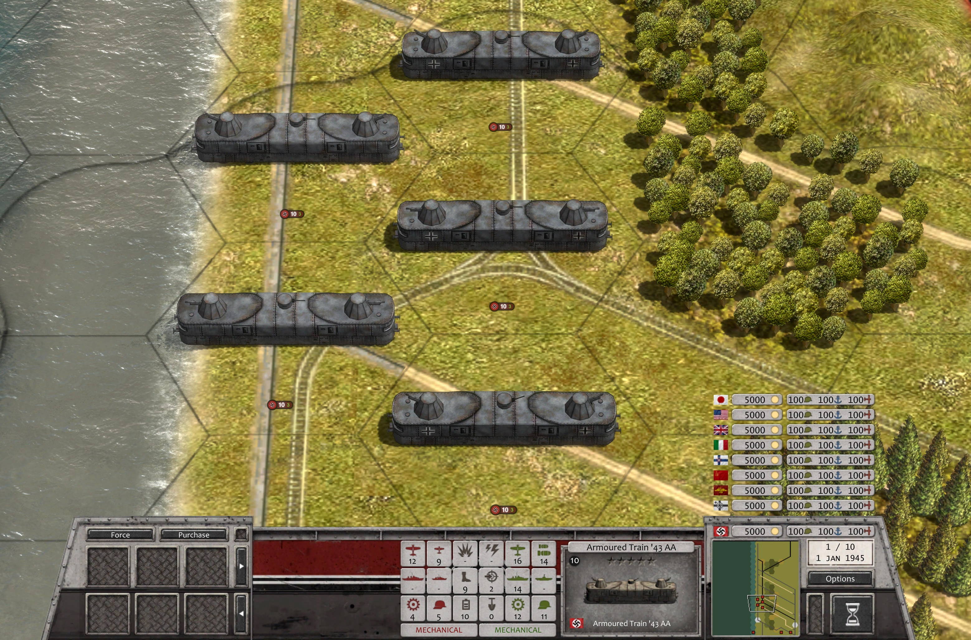 left stock, right modded