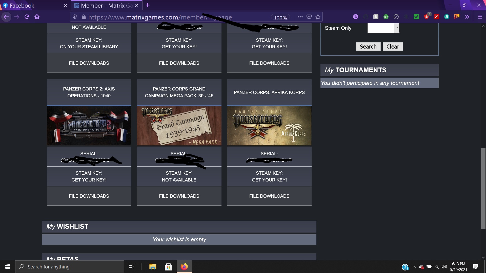 What I see before installing, I click Axis operations 1940 but it doesn't install Install Axis Opererations 1940